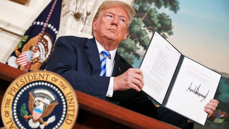 ترامپ وضعیت اضطرار ملی علیه ایران اعلام کرد 