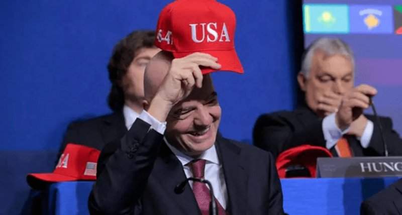 دردسر بزرگ کلاه ترامپ برای رئیس فیفا