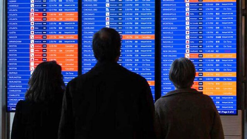 هزاران پرواز در آمریکا لغو شد/ علت چیست؟