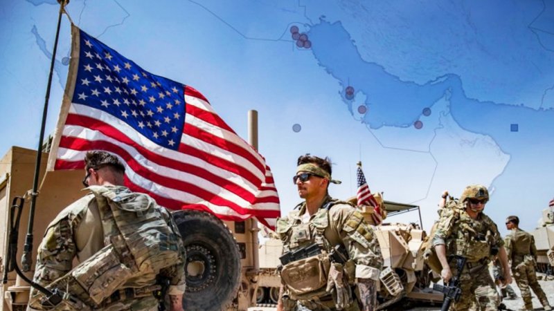 کاروان بزرگ نیروهای آمریکا وارد نزدیک‌ترین پایگاه به ایران شد + جزئیات 