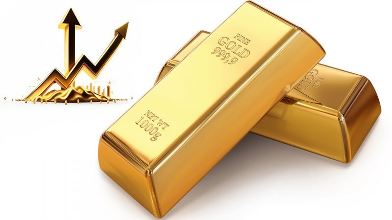 قیمت طلا در بالاترین سطح یک هفته‌ای 