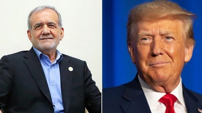 کنایه پزشکیان به ترامپ + تصویر