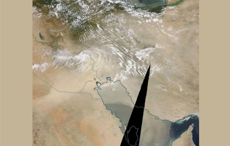منشأ گرد و غبار اخیر ایران با تصاویر ماهواره‌ای شناسایی شد