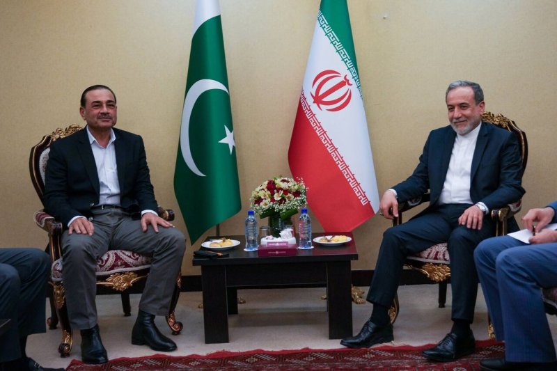 دیدار و گفت وگوی فرمانده ارتش پاکستان با عراقچی در تهران