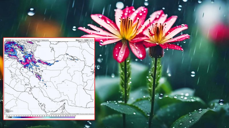 منتظر بارش‌های فراوان و کم سابقه باشید/ ترسالی شدید و بزرگی در راه ایران است