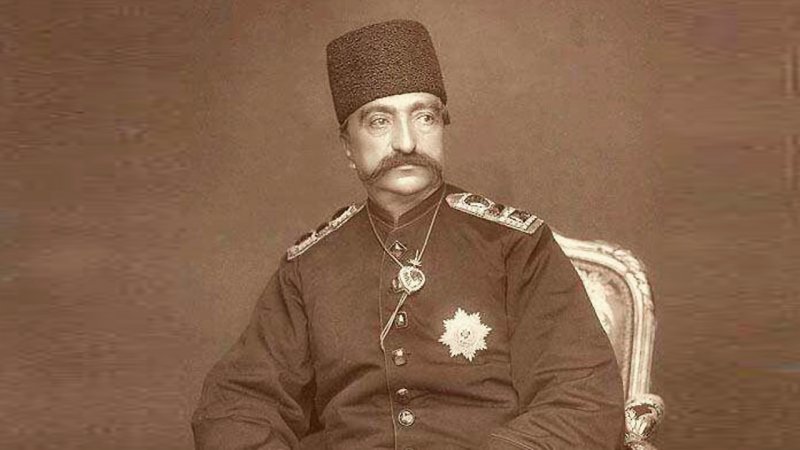 عکس دیده نشده رنگی از ۳۳ سالگی ناصرالدین شاه+ تصویر