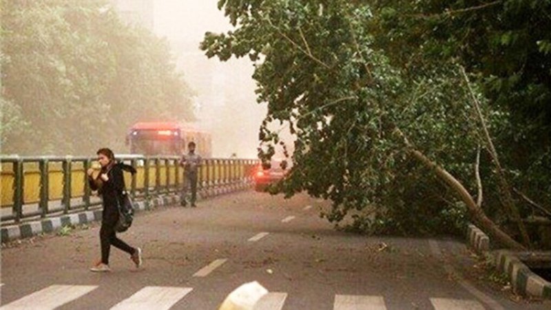 هواشناسی  استان تهران  اطلاعیه  داد
