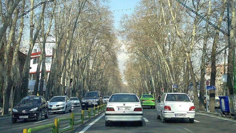 خودروی یک‌نفره در تهران دیده شد+ عکس