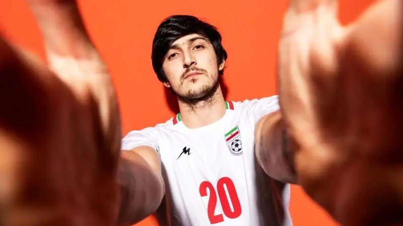 واکنش سردار آزمون به مردود شدن گل شجاع و تساوی ایران+ عکس