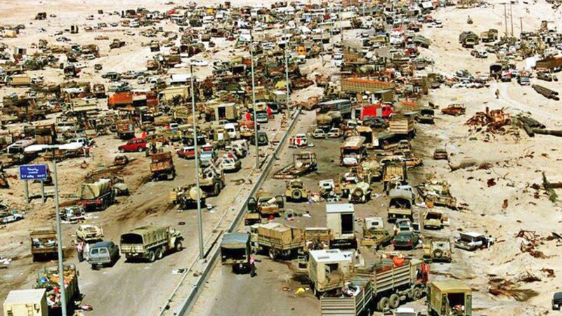 عکسی تکان‌دهند از جنگ خلیج‌فارس که از خروجی رسانه‌های آمریکا حذف شد