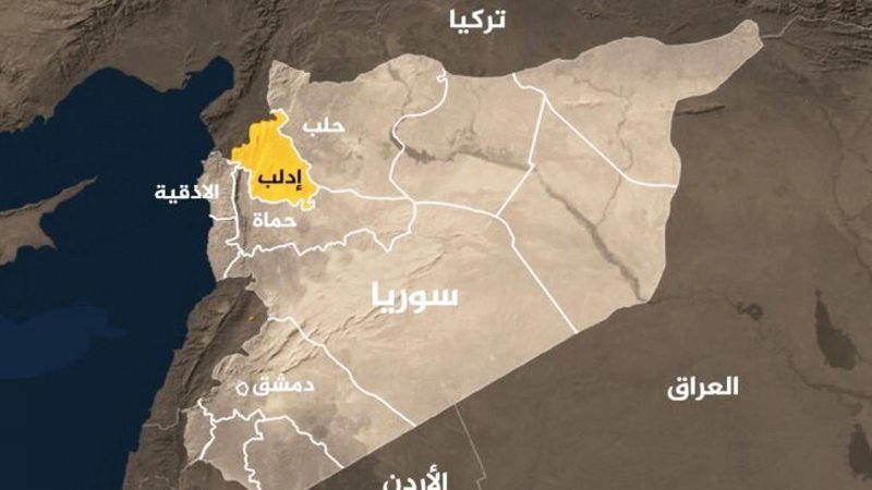 انفجار مهیب هم‌زمان با پرواز هواپیماهای شناسایی و پهپادها/ ترس و وحشت شدید ادلب را فرا گرفت
