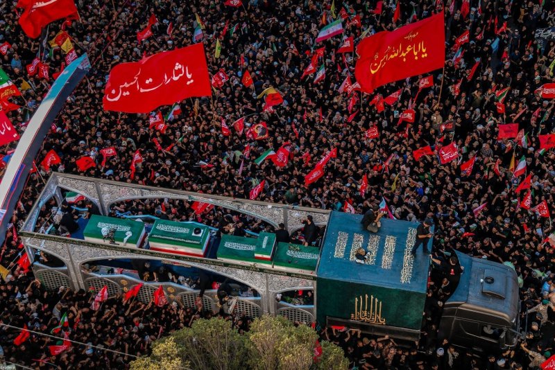 شمار تشییع کنندگان در این شهر به 8 میلیون نفر رسید