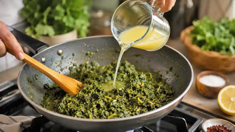 چگونه تلخی سبزی سرخ شده را بگیریم؟ از قورمه سبزی و خورشت کرفس تا انواع کوکو