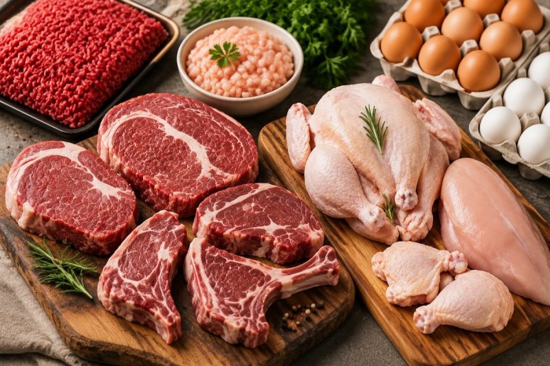 بررسی قیمت امروز گوشت، مرغ و ماهی در بازار