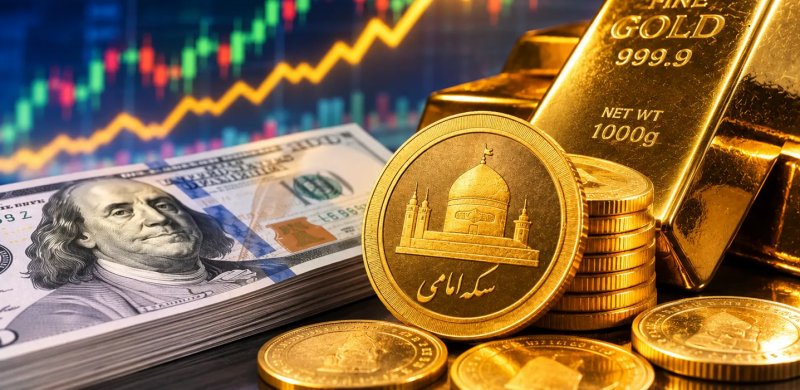 ثبت سکه 205 میلیونی ! / طلا به کدام سو می‌رود؟