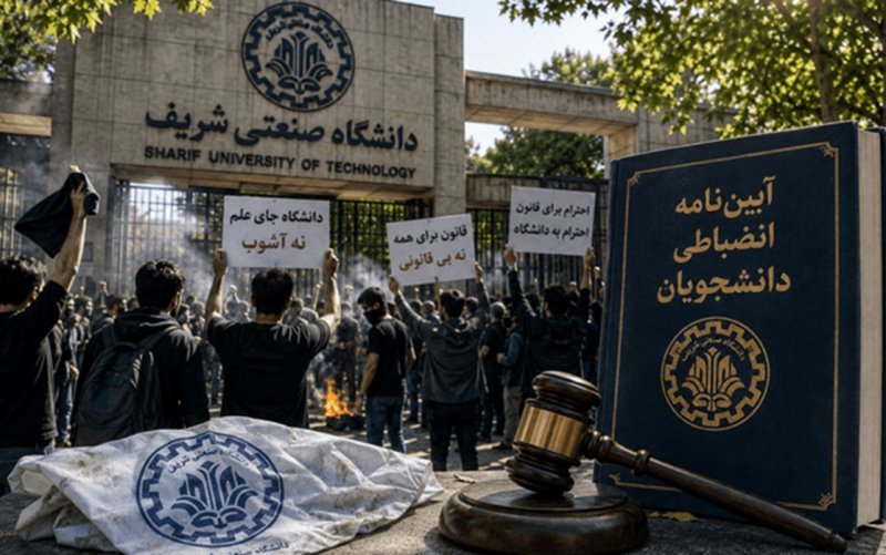 پاسخ رئیس دانشگاه شریف به معترضان احکام انضباطی دانشجویان متخلف