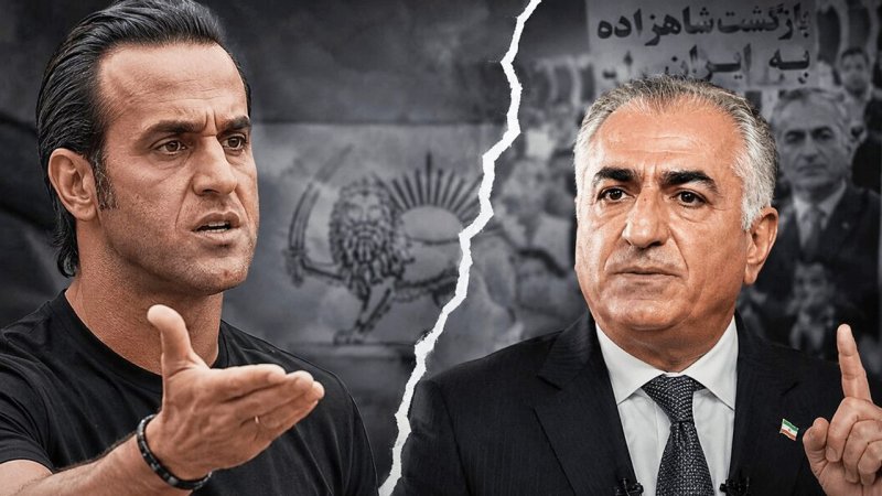 چرا علی کریمی علیه رضا پهلوی شمشیر کشید؟ /ماجرای ضرب‌الاجل و مواضع تند اخیر