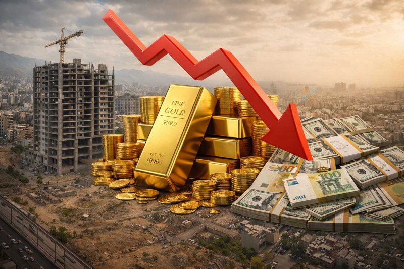 فروش ملک و طلا برای سپرده‌گذاری در تورم‌های بالا یعنی ذوب شدن تدریجی سرمایه