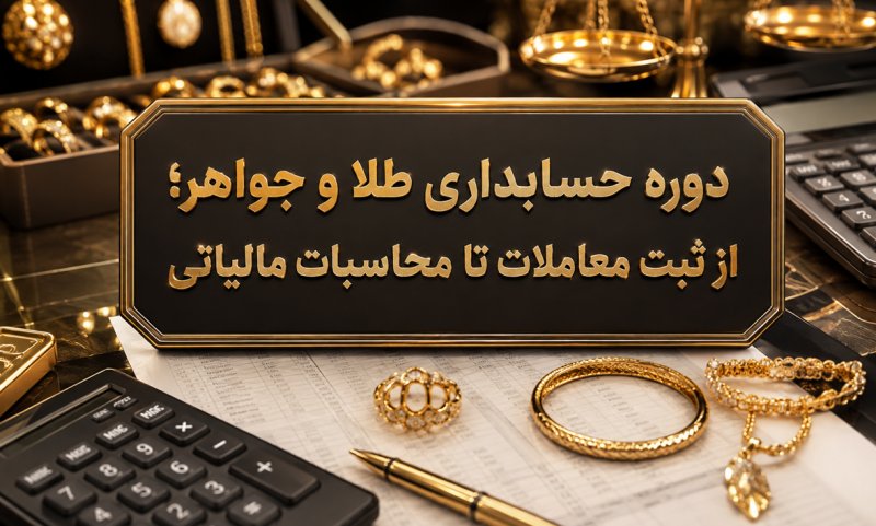 دوره حسابداری طلا و جواهر؛ از ثبت معاملات تا محاسبات مالیاتی