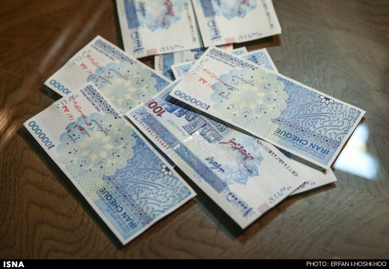 رونمایی از چک‌پول ۱۰۰ هزار تومانی با طراحی جدید + تصویر