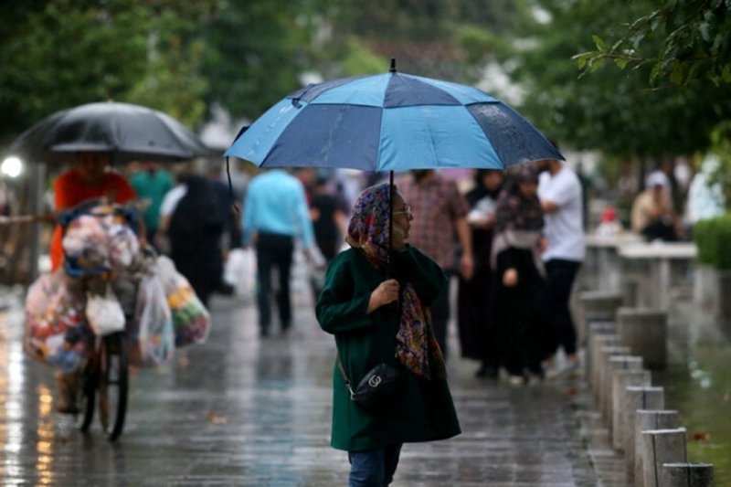 بارندگی و کاهش نسبی دما در  این استان ها از امروز