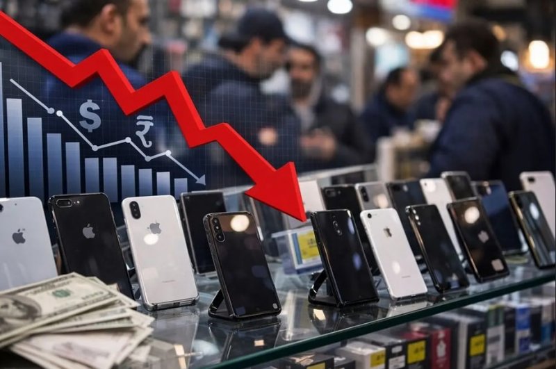 عقب‌نشینی قیمت‌ها در بازار موبایل در اثر کاهش قیمت دلار