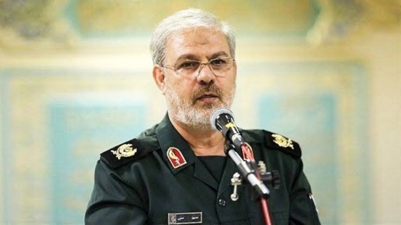 هشدار ترسناک سخنگوی سپاه به آمریکا با یک تصویر و یک جمله + عکس