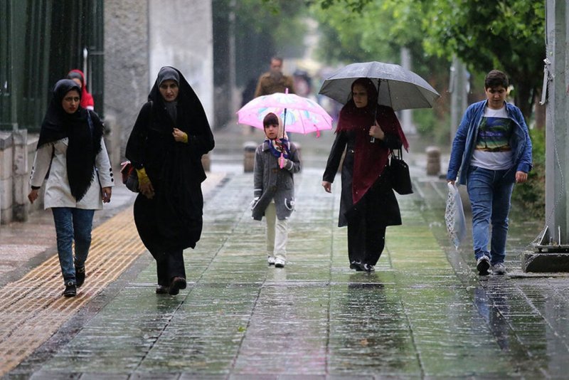کدام استان‌های ایران امروز بارانی می‌شوند؟